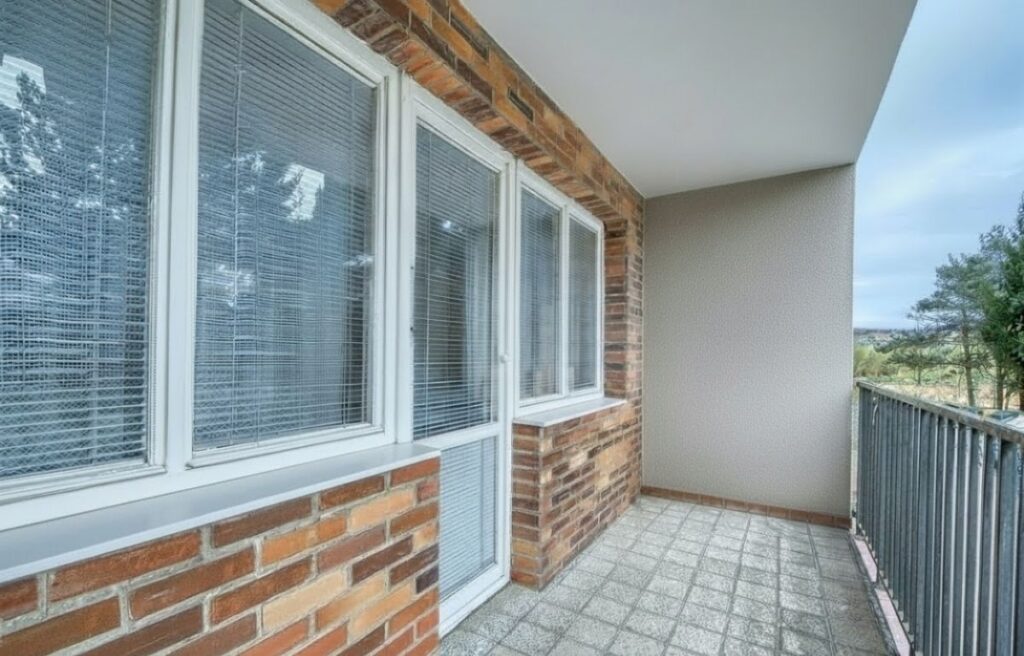 Byty Ubytování Hranice - byt s balkonem - balkon