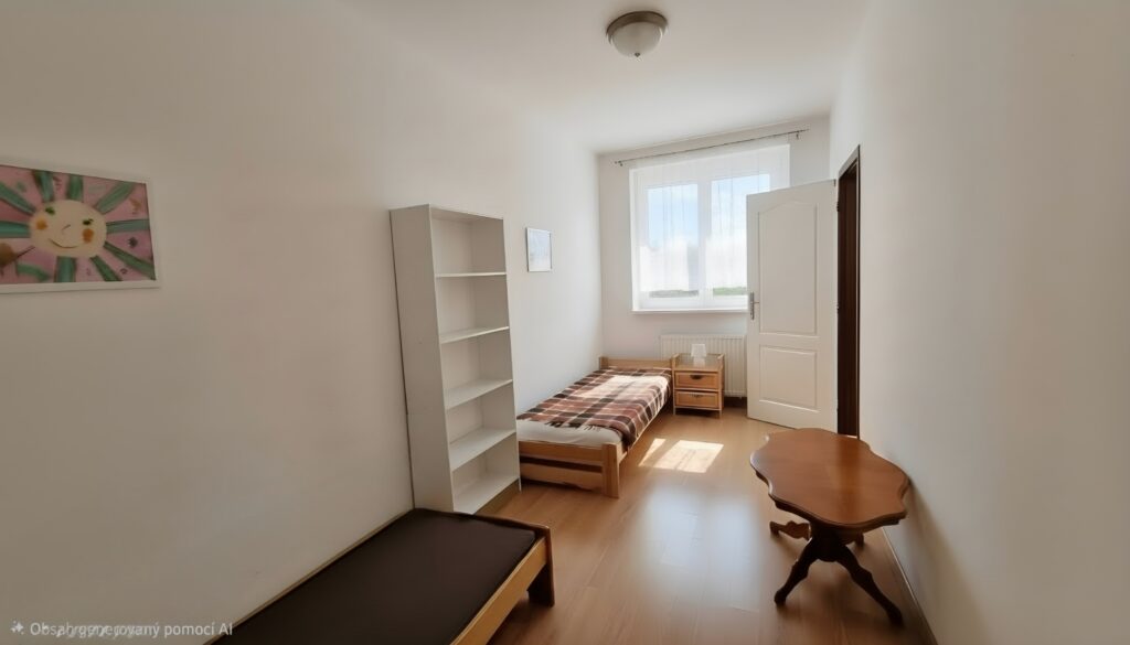 Byty Ubytování Hranice - byt - menší pokoj